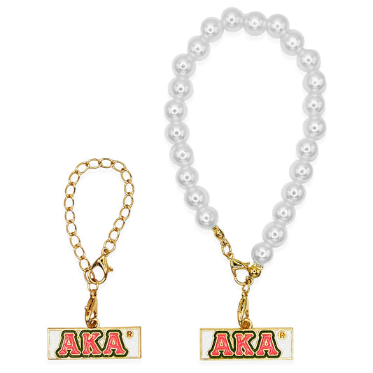 AKA® Tumbler Charm | Pearl or Chain