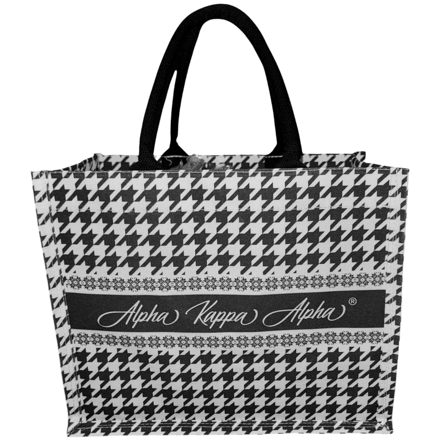 Alpha Kappa Alpha® Houndstooth Tote