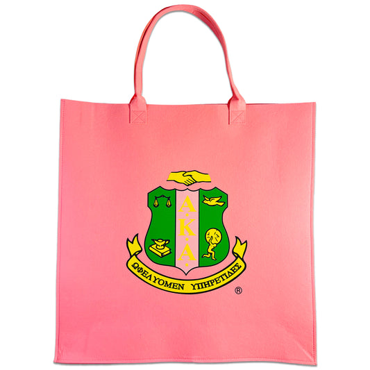 Reusable AKA® Felt Shopping Bags | Dual Logo