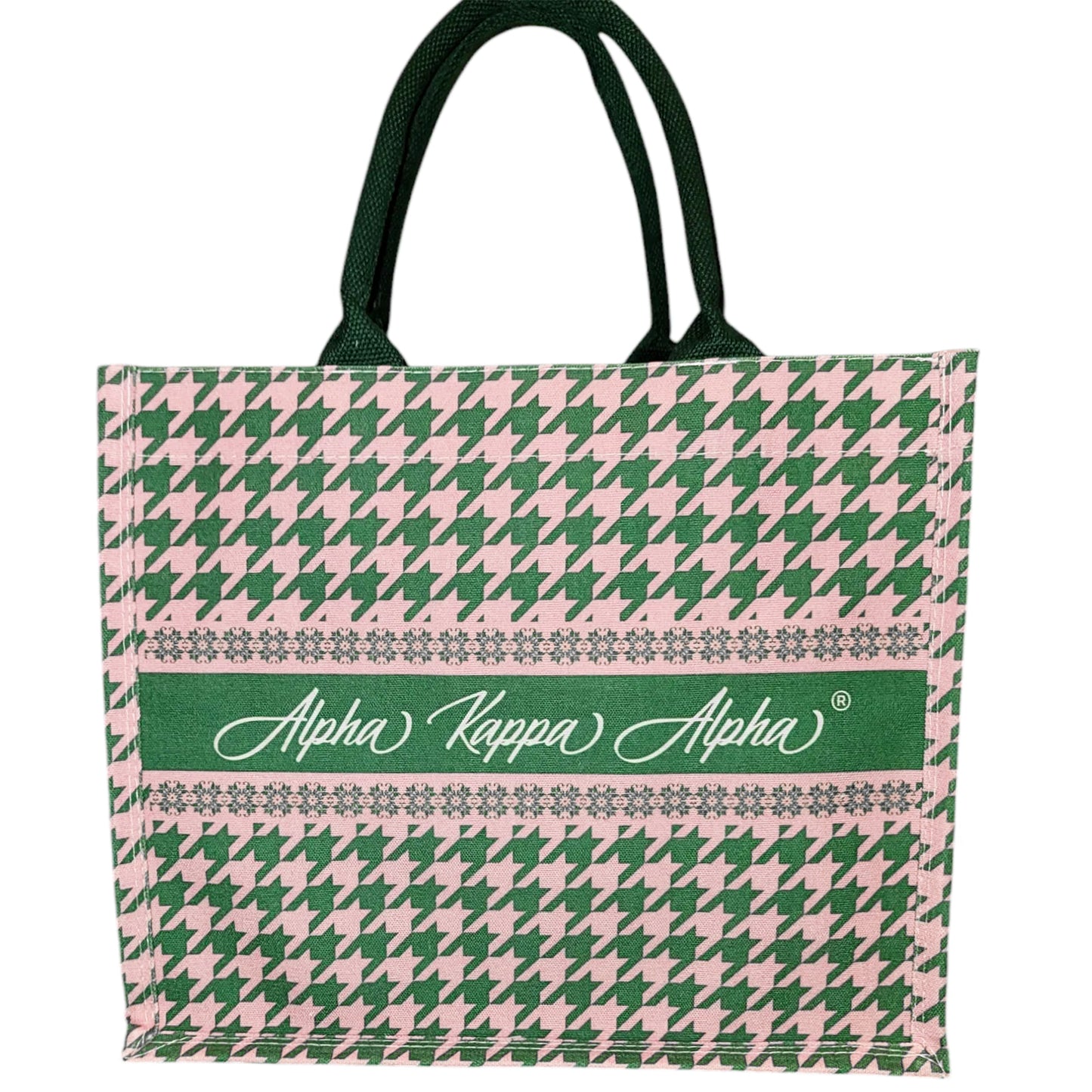 Alpha Kappa Alpha® Houndstooth Tote