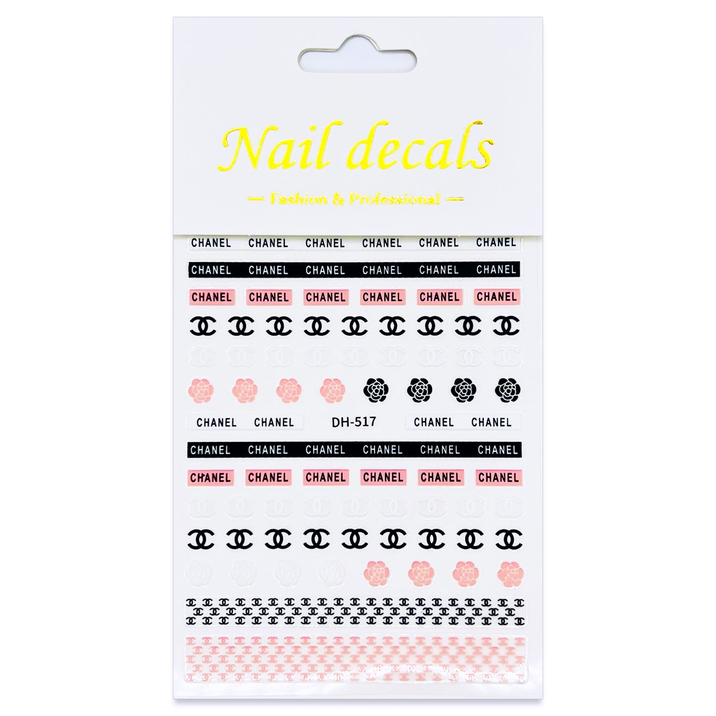 Nail Art:  Luxury Designer Decals & Foil